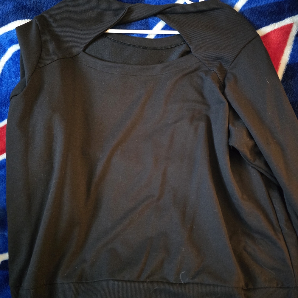 Elegant Black Women's Top